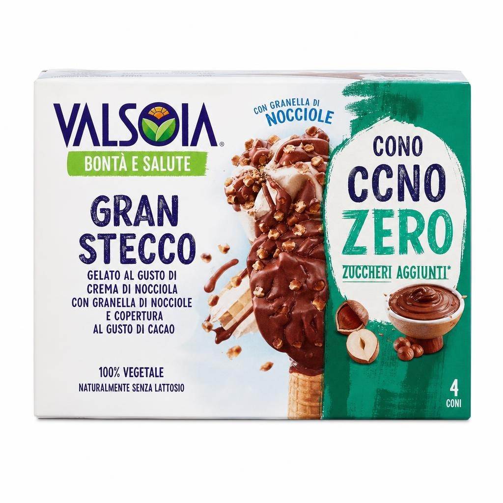 Cono Valsoia 4 pezzi, g 300 in offerta da Panorama