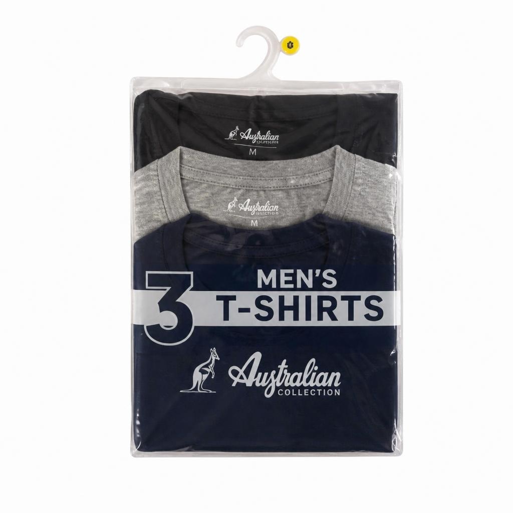 T-shirt uomo 3 pezzi Australian in offerta da Iper La grande i
