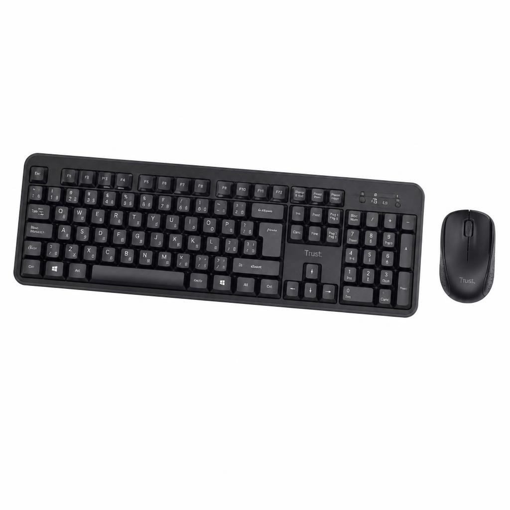 Tastiera e mouse wireless Trust Ody Kit in offerta da Coop