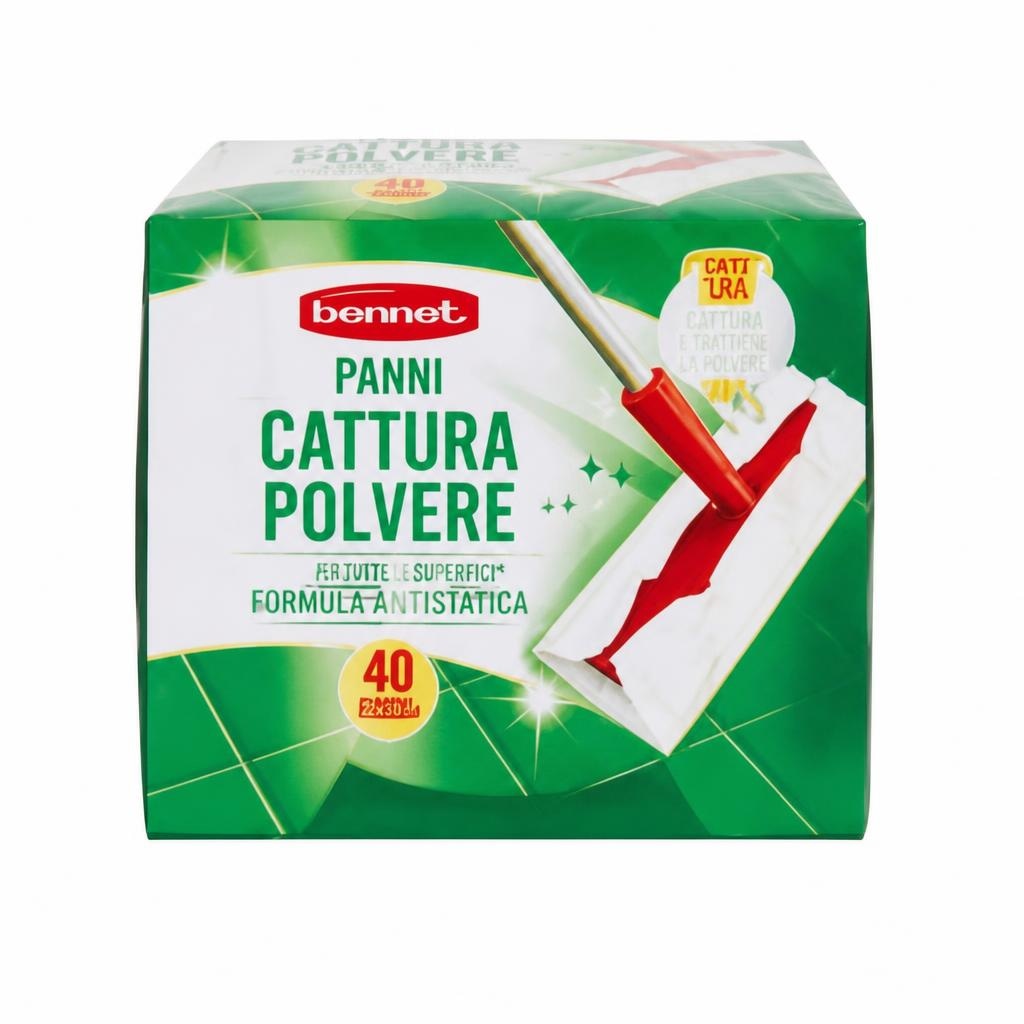 Panni cattura polvere conf. da 40 Bennet in offerta da Bennet