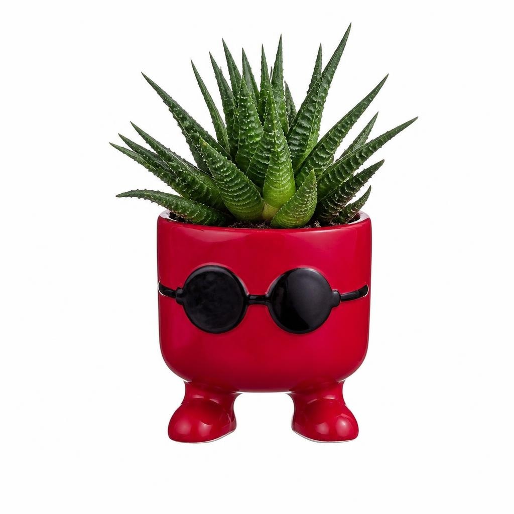 Succulente Vaso in ceramica Ø 9 cm in offerta da Lidl