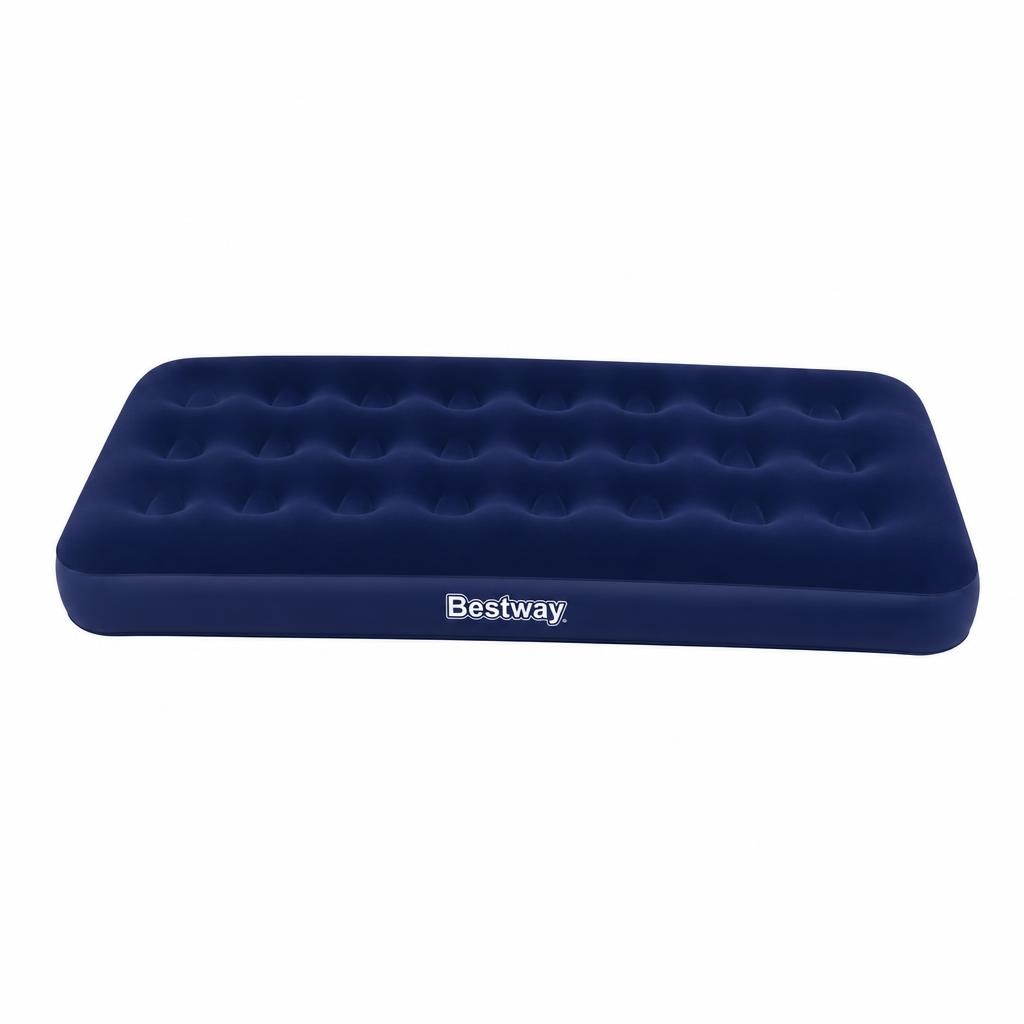 Materassino gonfiabile floccato matrimoniale H 22x191x137 cm Bestway - Offerta nel negozio Happy Casa