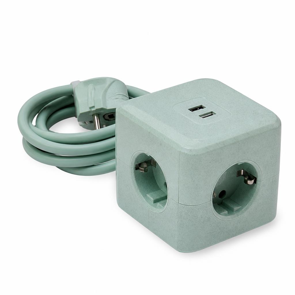 Multipresa a cubo con USB Home Creation in offerta da ALDI