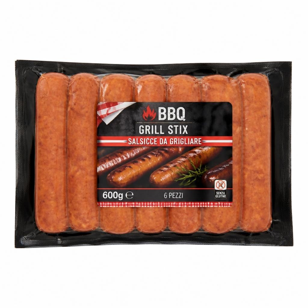 BBQ salsicce da grigliare 400 g in offerta da ALDI