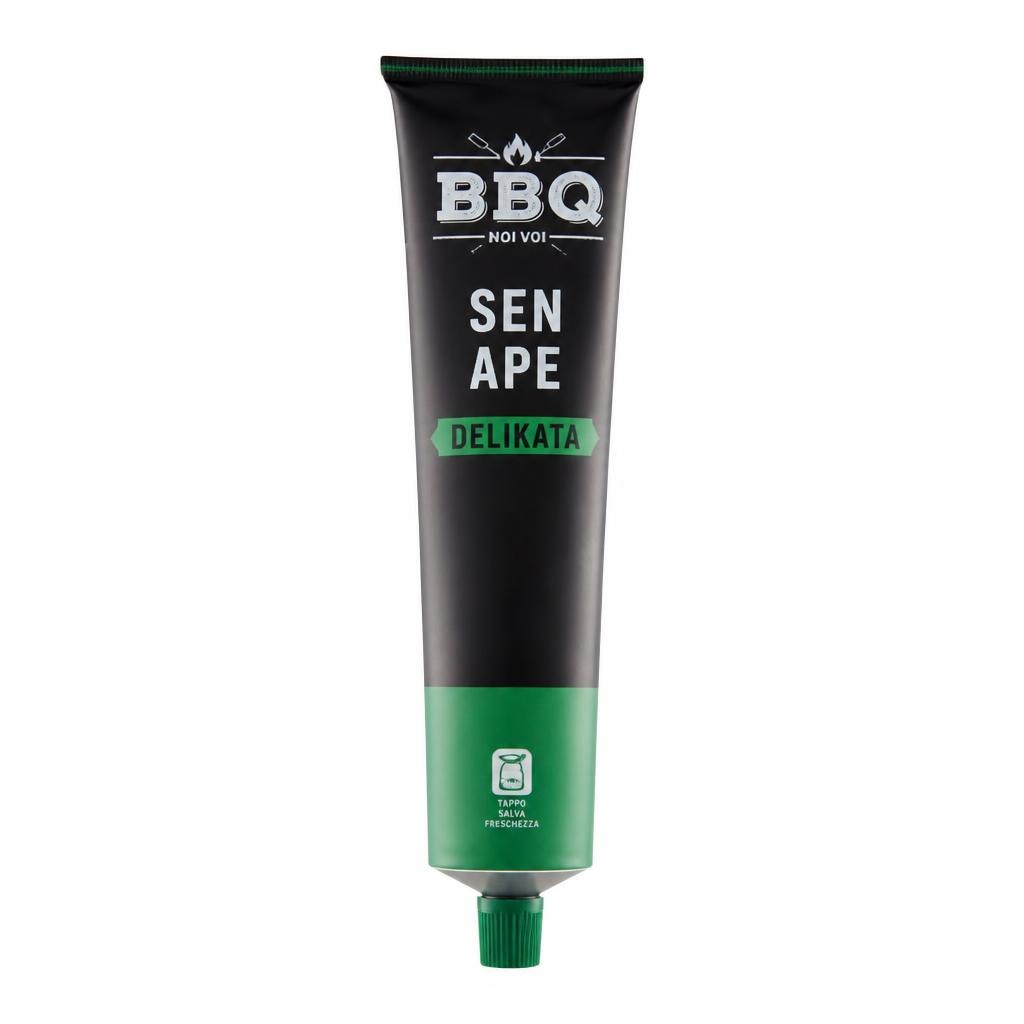 Senape in tubo 200 g BBQ in offerta da ALDI