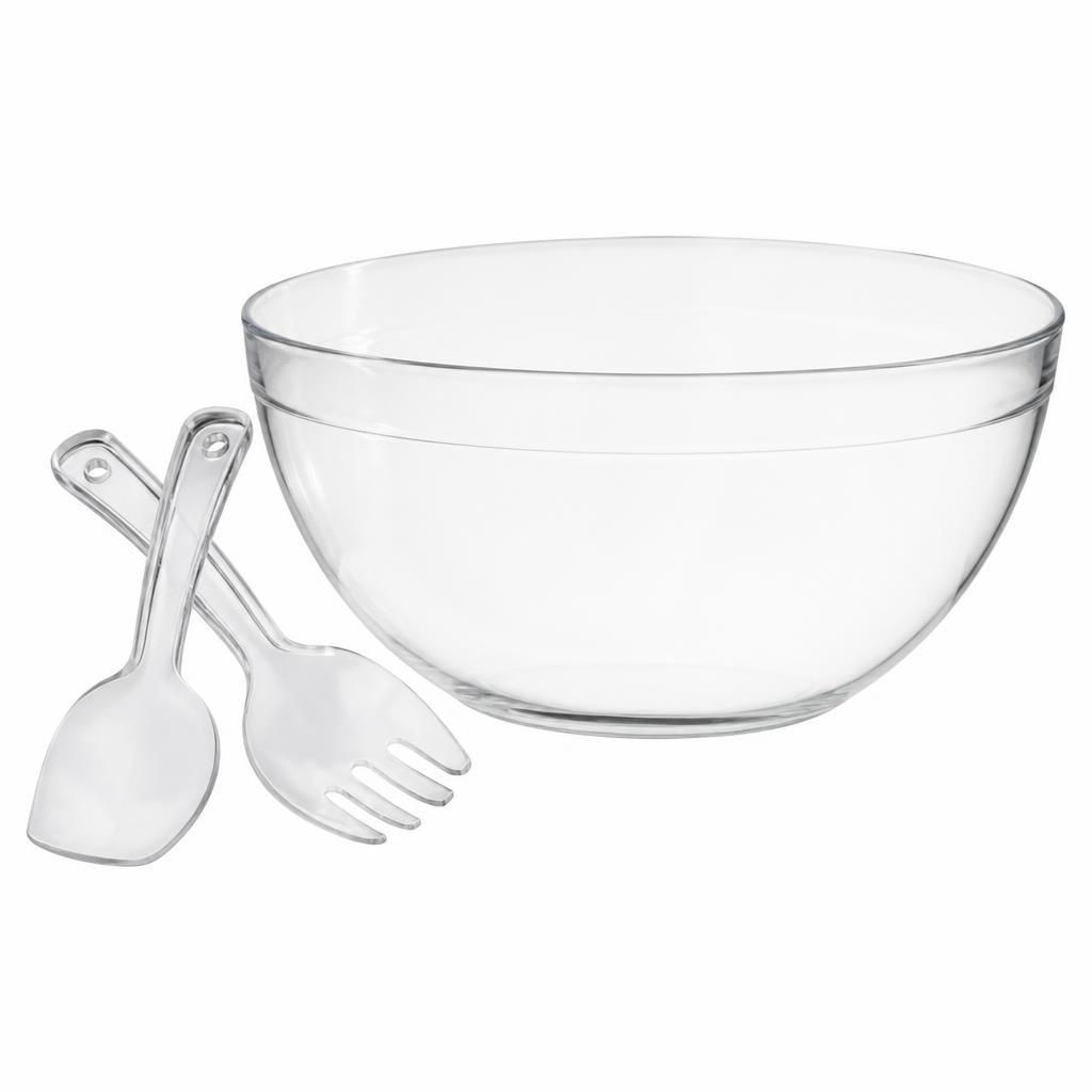 Insalatiera con 2 posate in offerta da Happy Casa