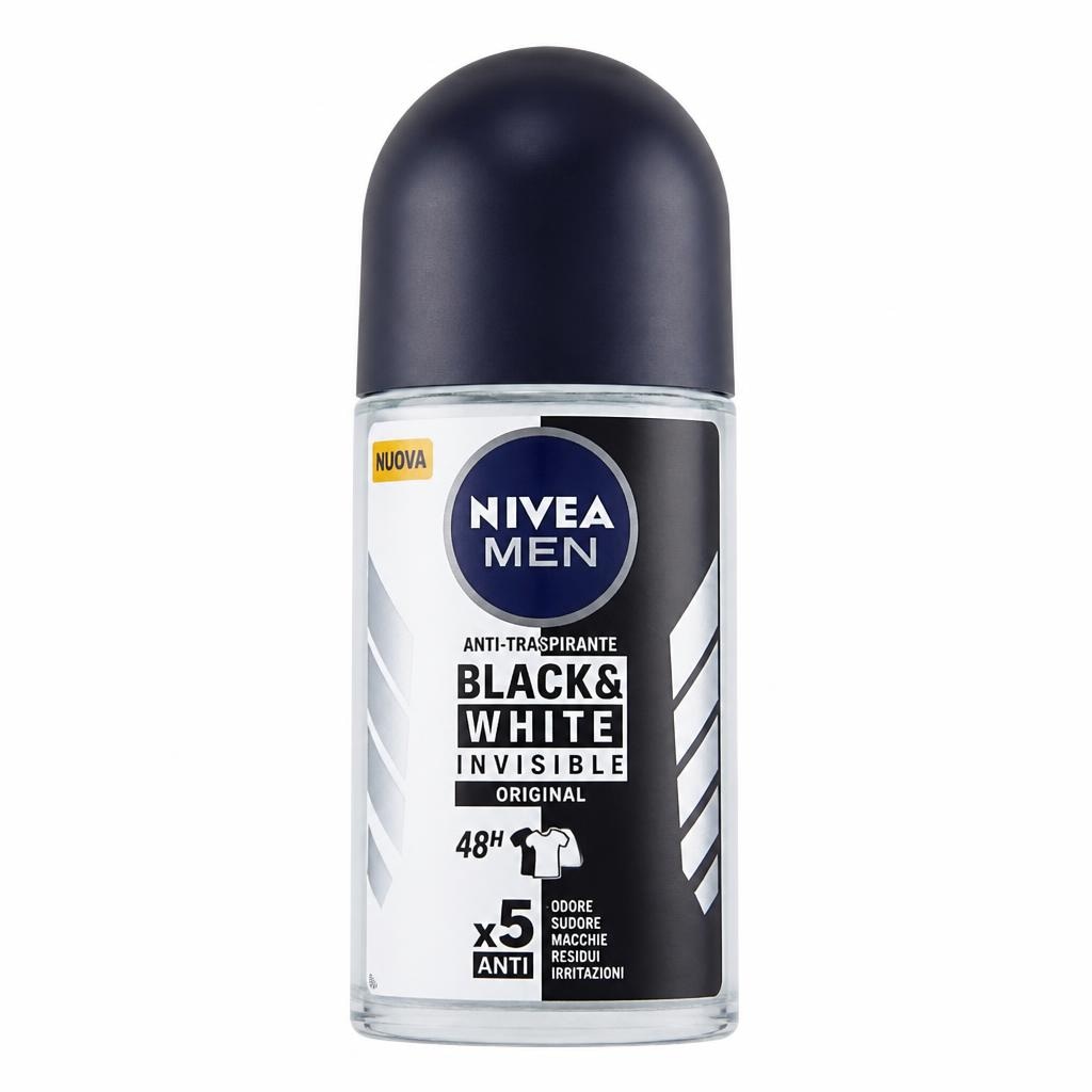 Nivea / Nivea Men deodorante Black & White Invisible 50 ml in offerta da Dpiù