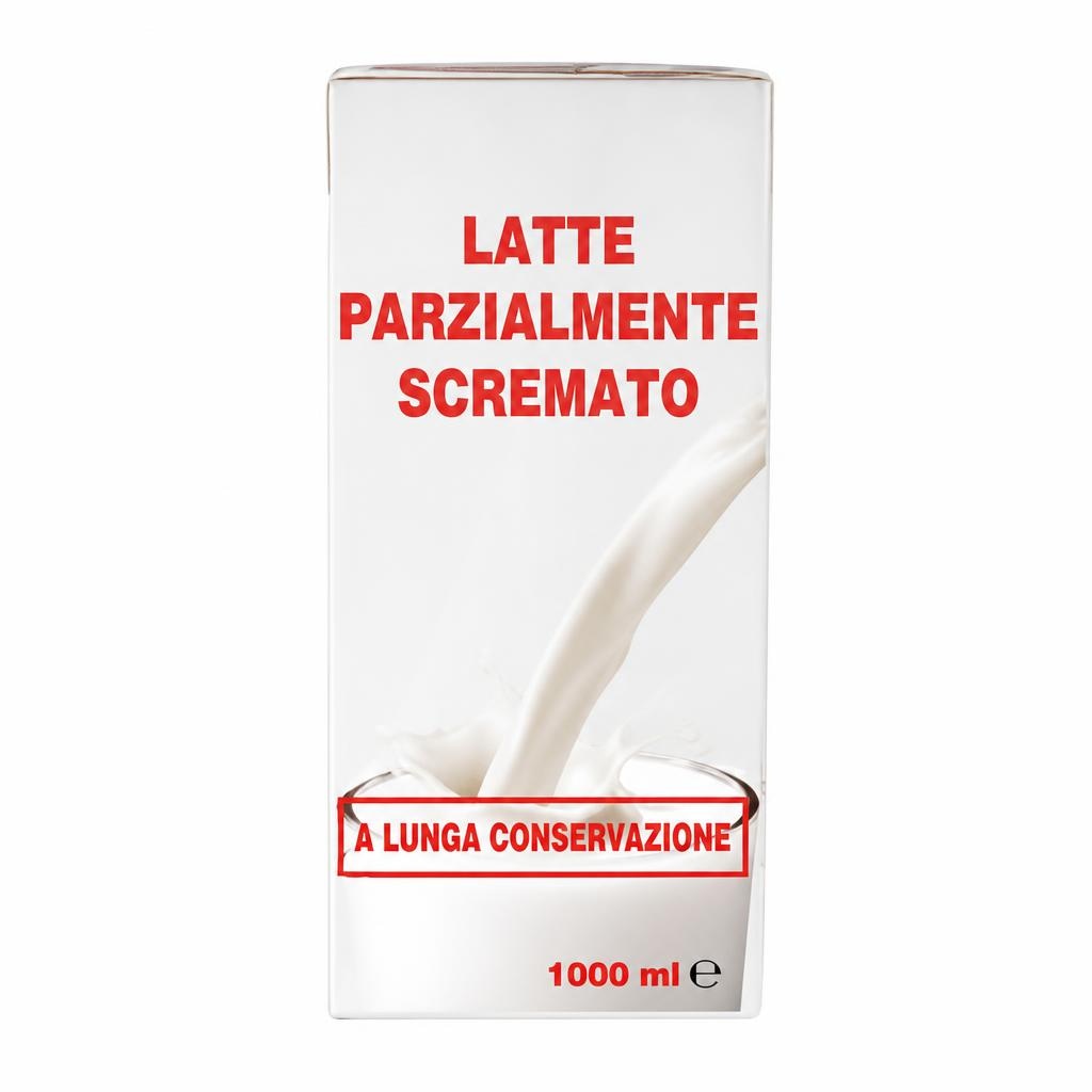 Latte UHT parzialmente scremato 1 L in offerta da Bennet