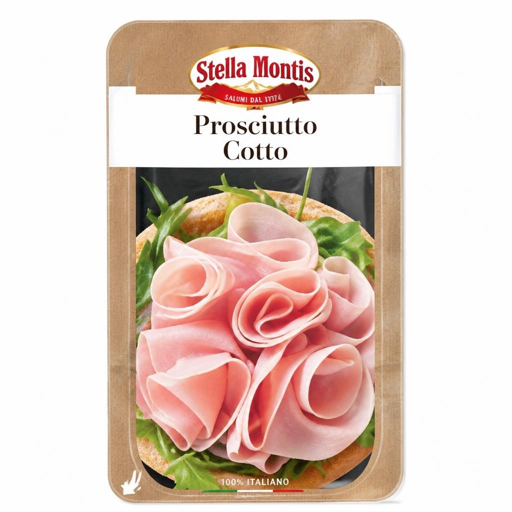 Stella Montis Prosciutto cotto a fette 120 g in offerta da Dpiù