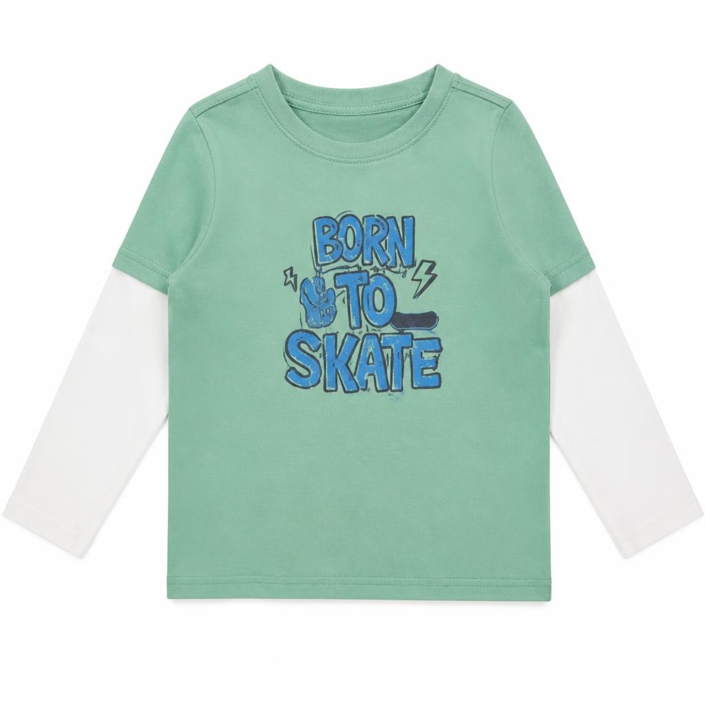 Maglia a manica lunga per bambini 2 pezzi Lily & Dan in offerta da ALDI