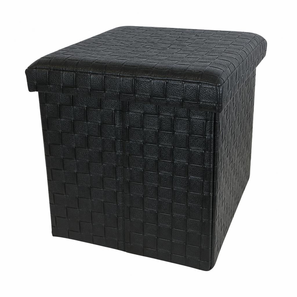 Pouf richiudibile in ecopelle H 38x38x38 cm in offerta da Happy Casa