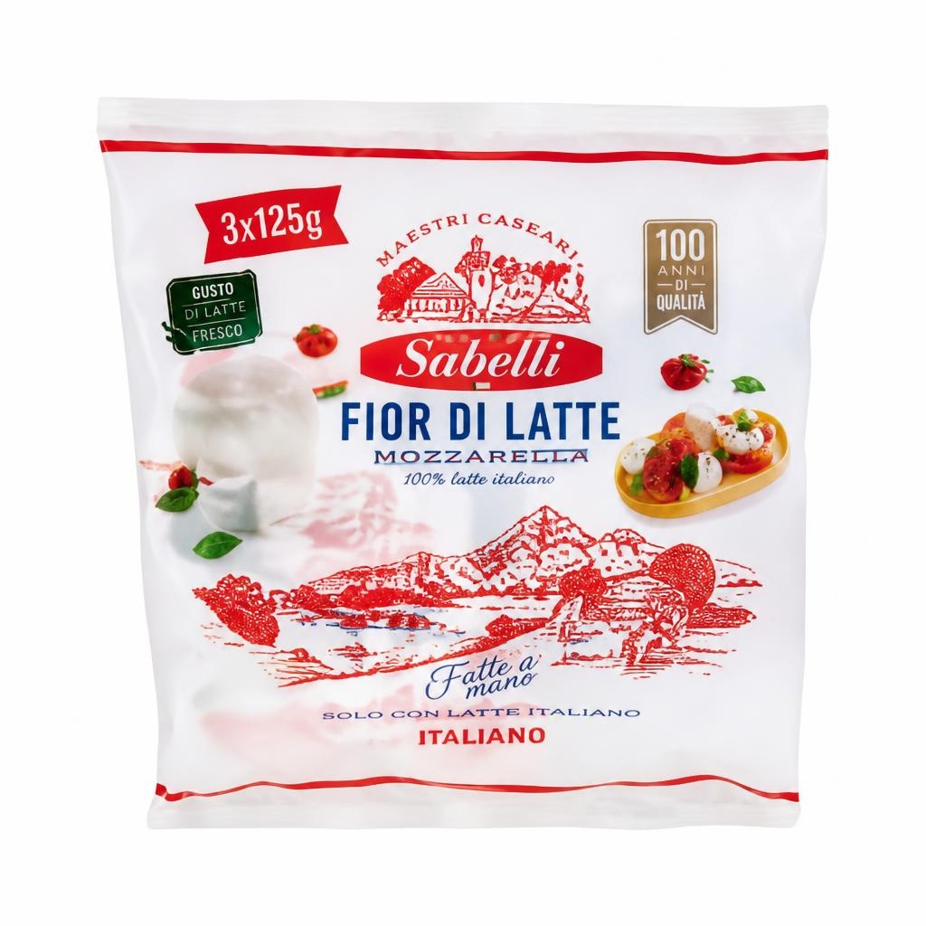 Mozzarella Fior di Latte 375 g Sabelli in offerta da Carrefour