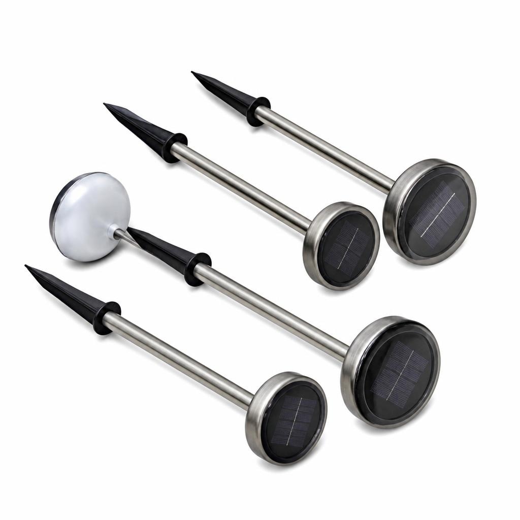Faretti solari 2 pezzi Casalux in offerta da ALDI