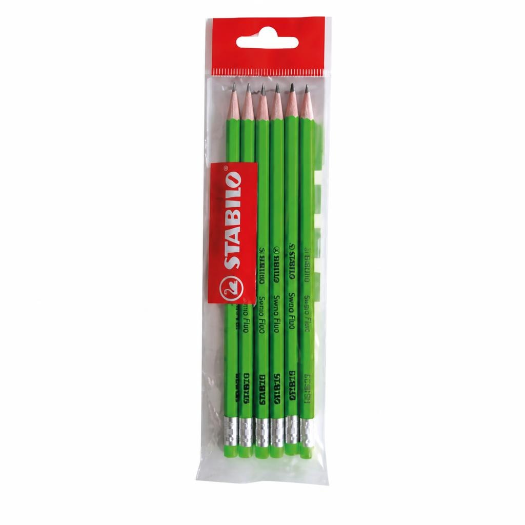 Stabilo matite Swano fluo conf. da 6 in offerta da Bennet