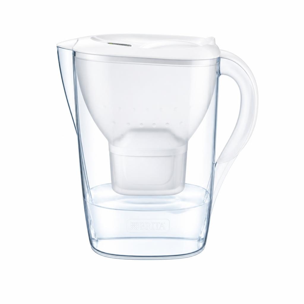 Brita Caraffa Filtrante Marella White 2,4 LT +1 Filtro in offerta da Comet