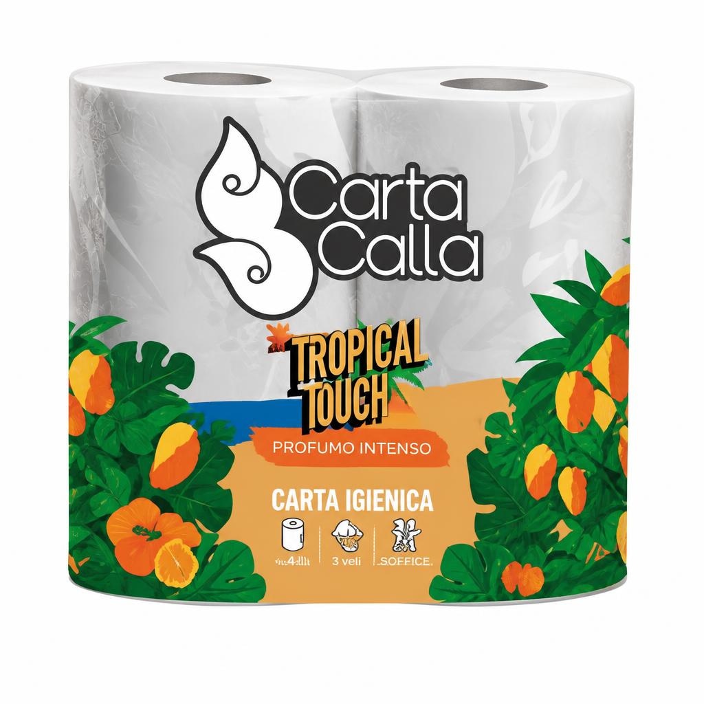 Cartacalla carta igienica profumata 4 rotoli in offerta da Tigota