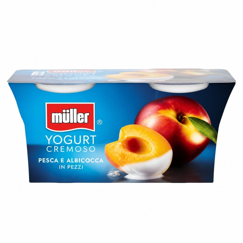Yogurt Müller Conf. 2 pz 125 g cad. 250 g in offerta da Carrefour