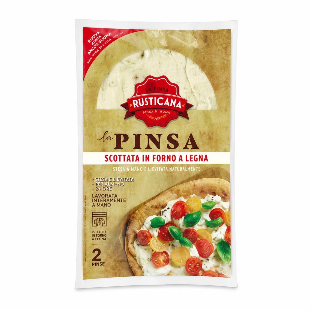 Pinsa classica Rusticana 2x250 g in offerta da Esselunga