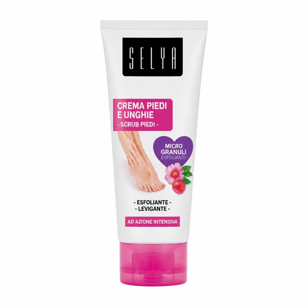 Selya Crema Piedi e Unghie - Scrub Piedi 100 ML - Offerta nel negozio Risparmio Casa