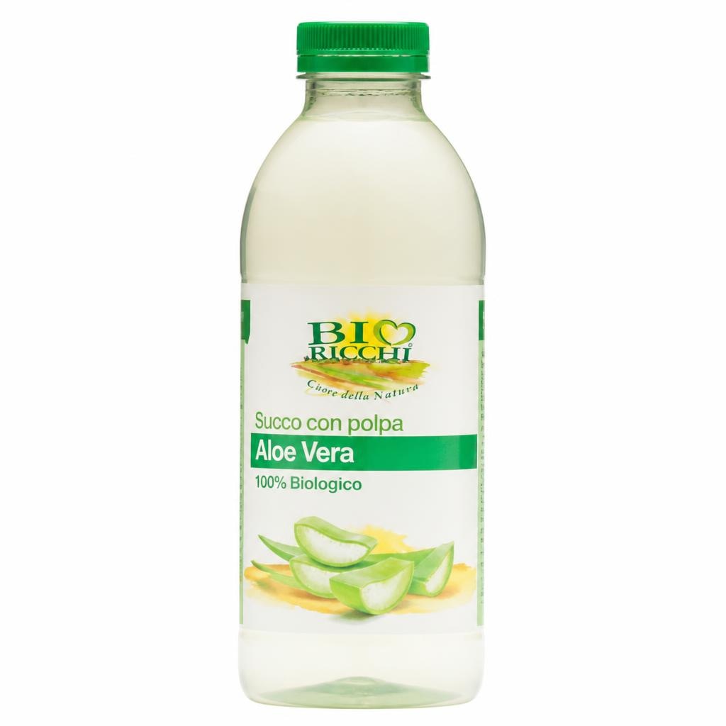Bioricchi succo aloe vera 100% bio 1 l in offerta da Dpiù