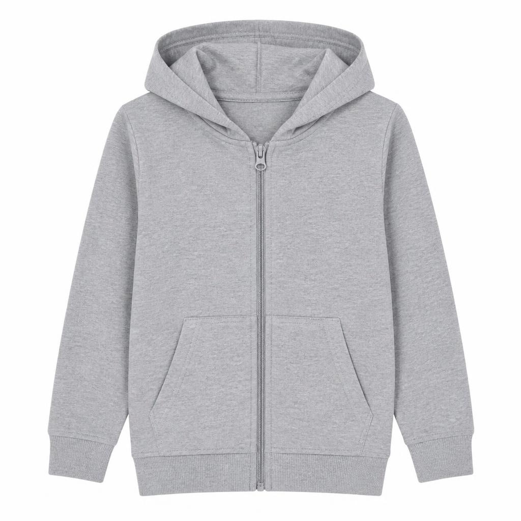 Felpa Tinta Unita con Zip in offerta da Carrefour