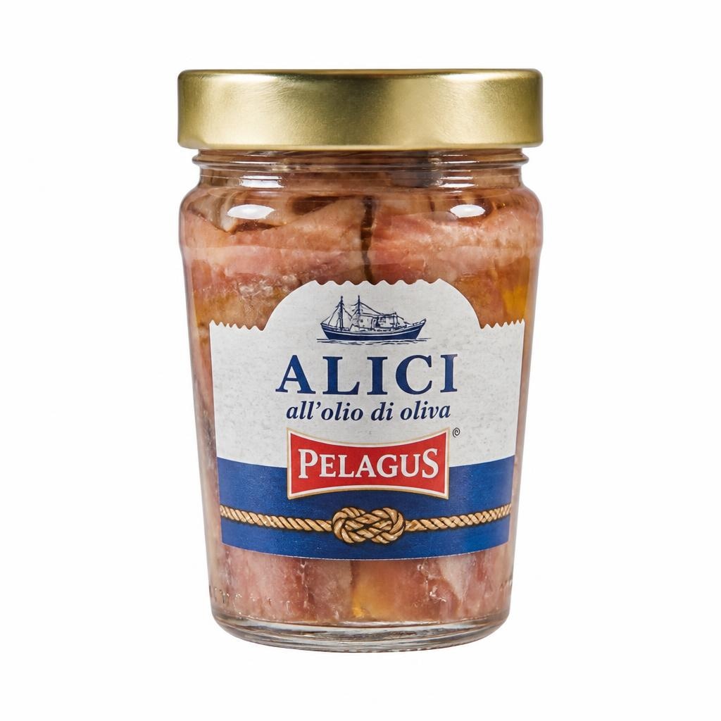 Filetti di alici Pelagus 80 g in offerta da Panorama