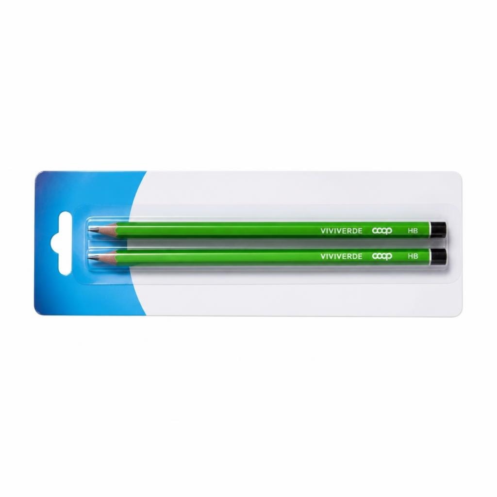 Coop matite in grafite HB Viviverde 2 pezzi in offerta da Coop