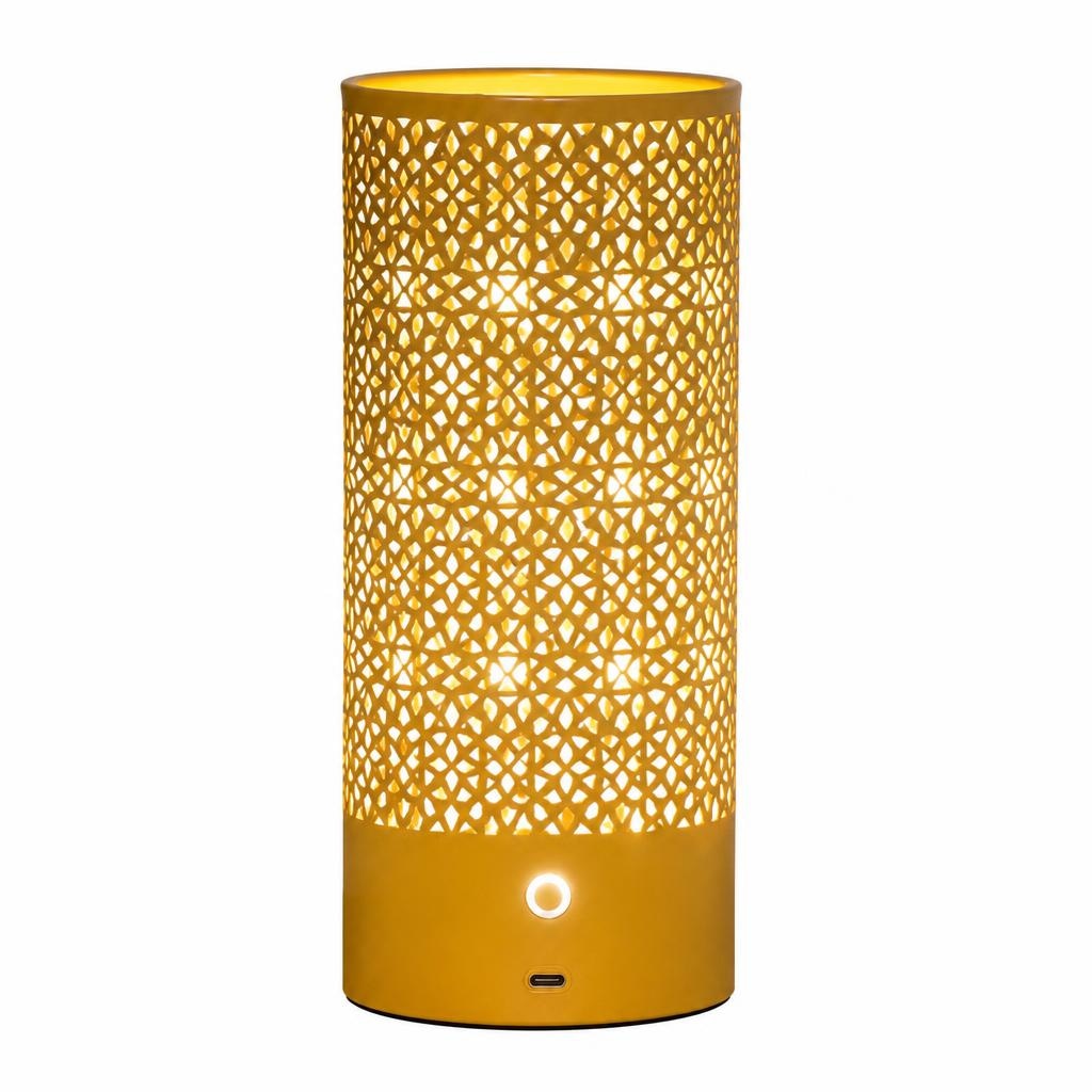 Lampada LED ricaricabile H 18 - Ø 9 cm in offerta da Happy Casa