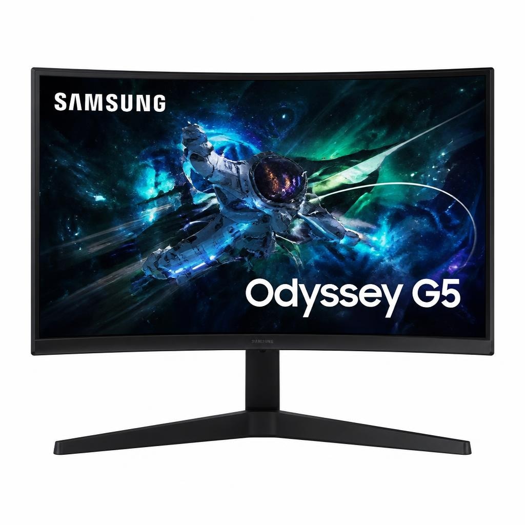 Samsung Monitor Gaming Curvo Odyssey G5 in offerta da MediaWorld