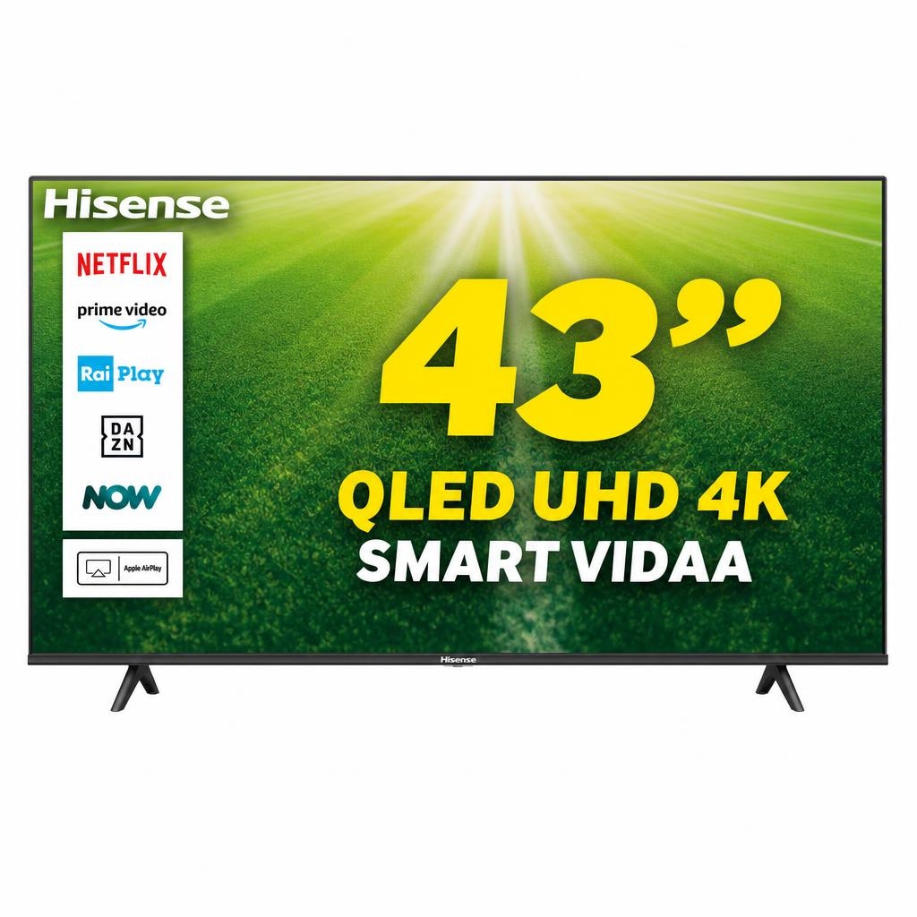 Hisense TV QLED 43" UHD 4K 43" in offerta da Expert