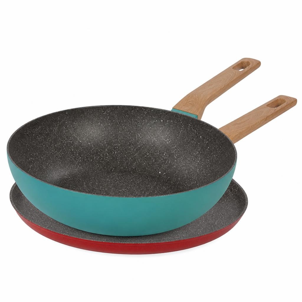 Padella per crepês/wok 28 cm in offerta da Eurospin