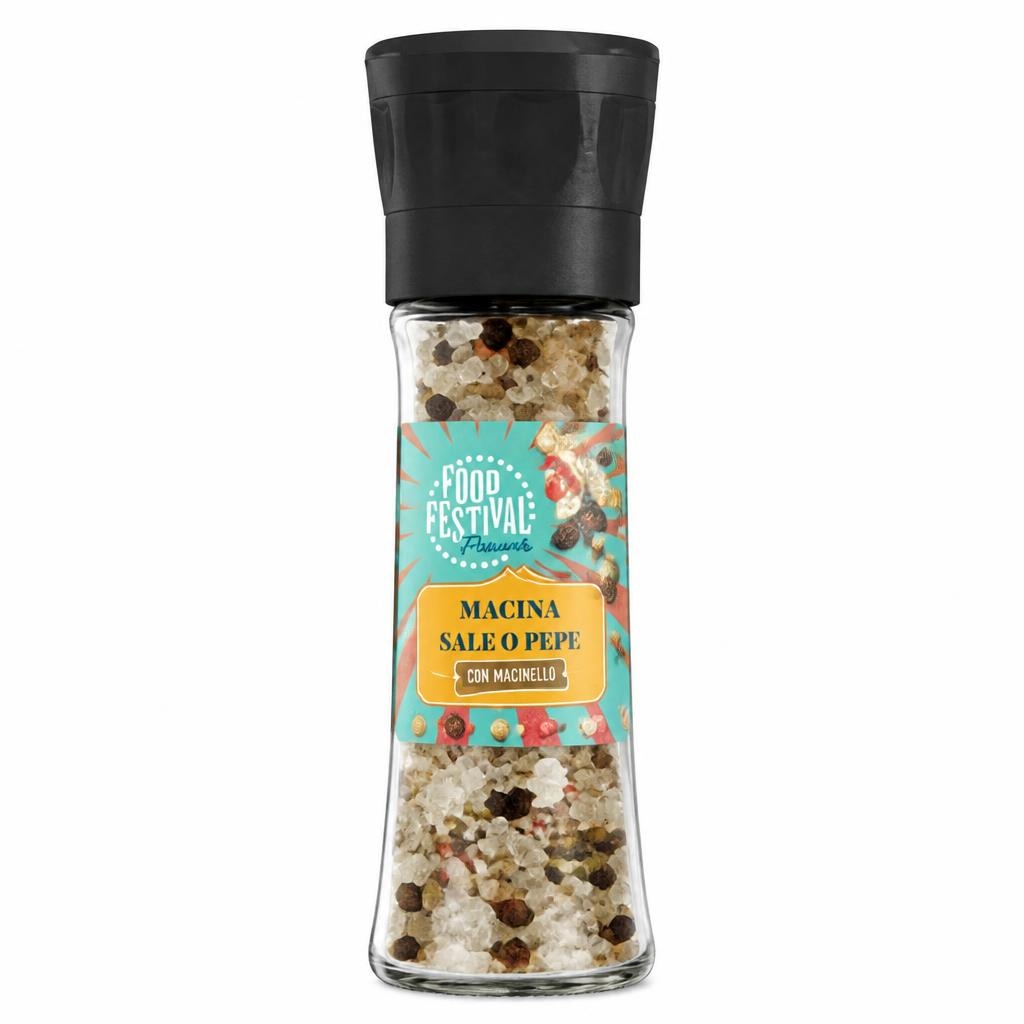 Food Festival Macina sale o pepe 75/80 g confezione - Offerta nel negozio Lidl