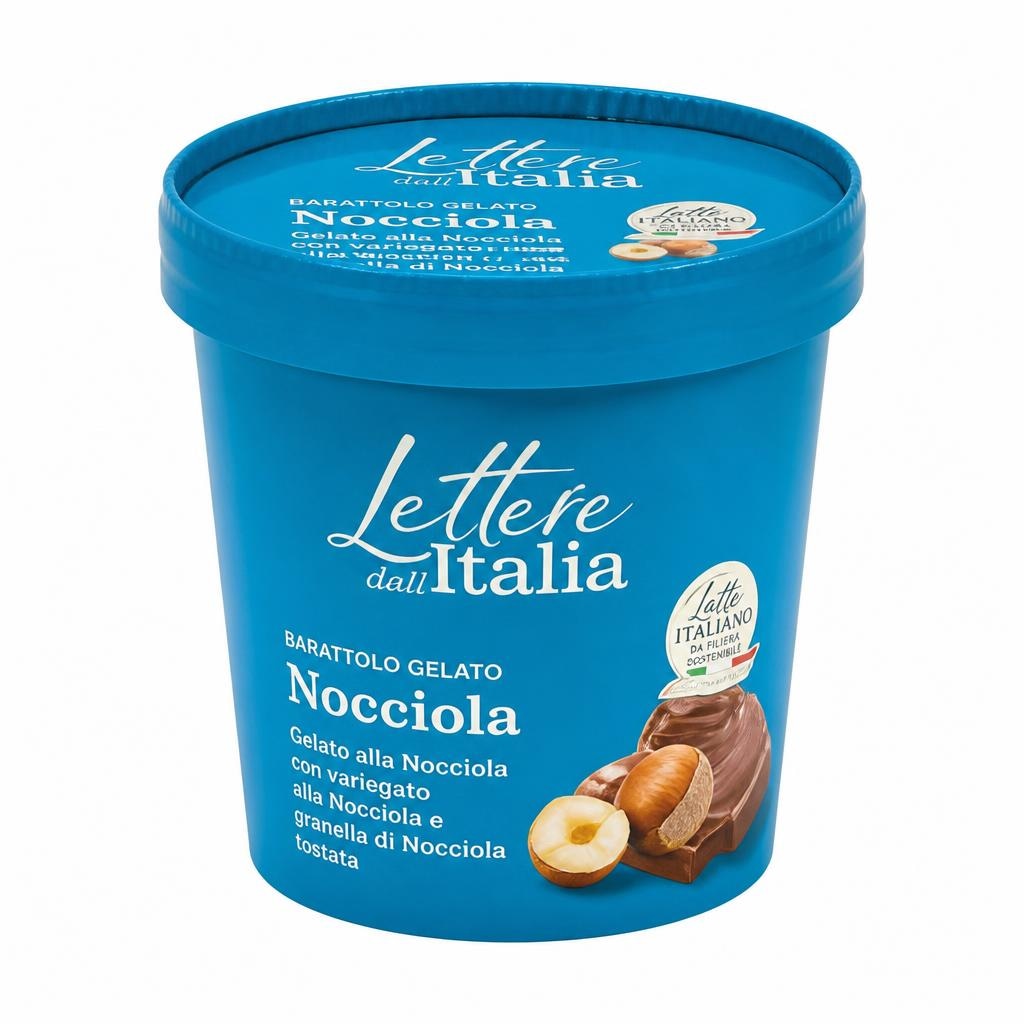Barattolo Gelato Lettere dall'Italia g 350 in offerta da MD