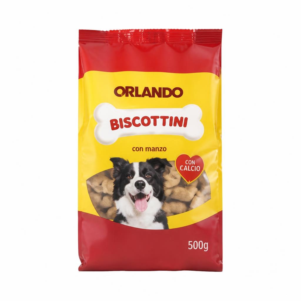 Orlando biscotti per cane 500 g confezione in offerta da Lidl