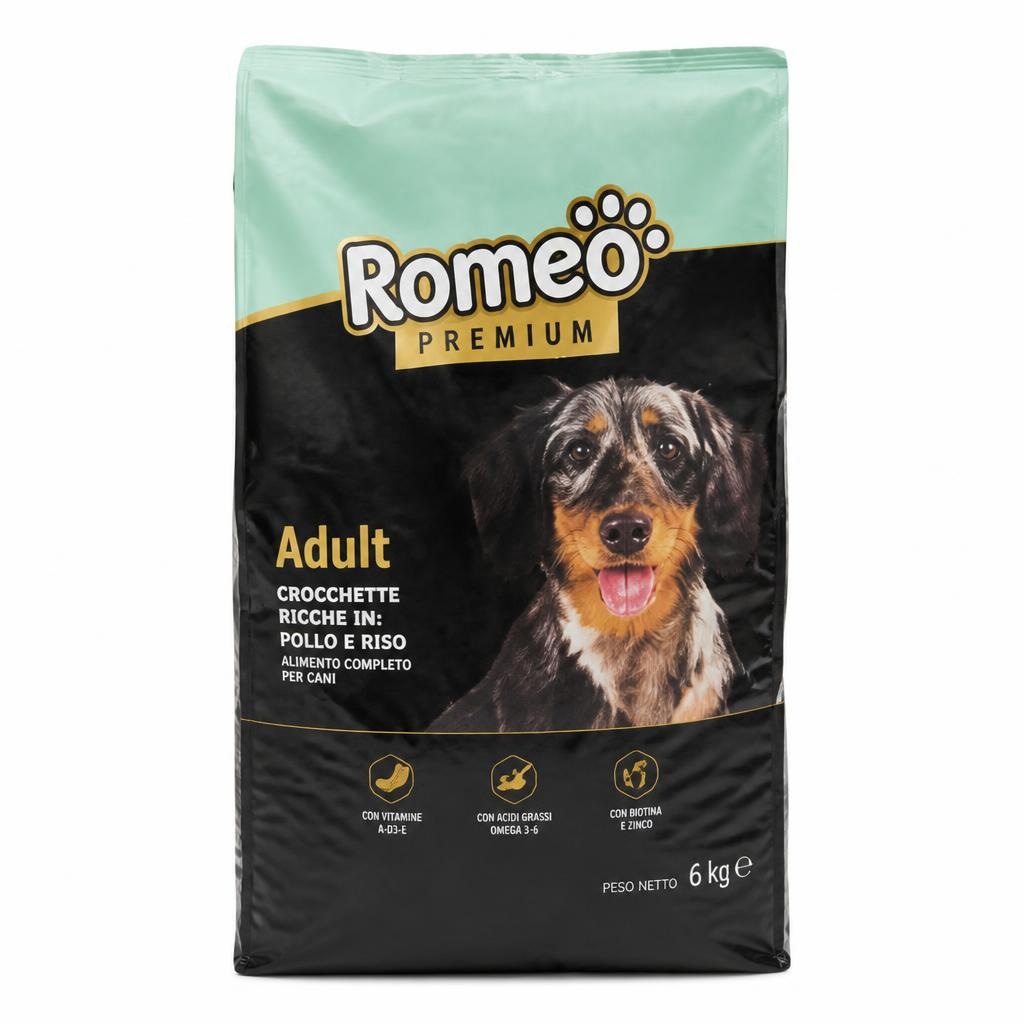 Romeo Premium crocchette per cani adulti 5 kg in offerta da ALDI