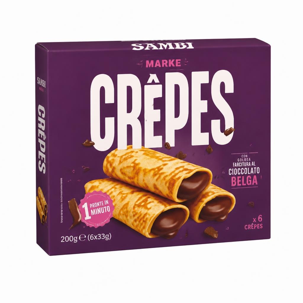 Crepes al cioccolato g 360 Manfè in offerta da MD