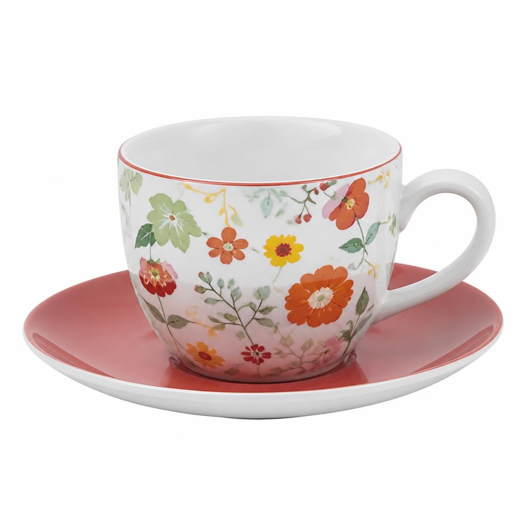 Tazza e Piattino 3 PEZZI Cucina & Casa - Offerta nel negozio Risparmio Casa