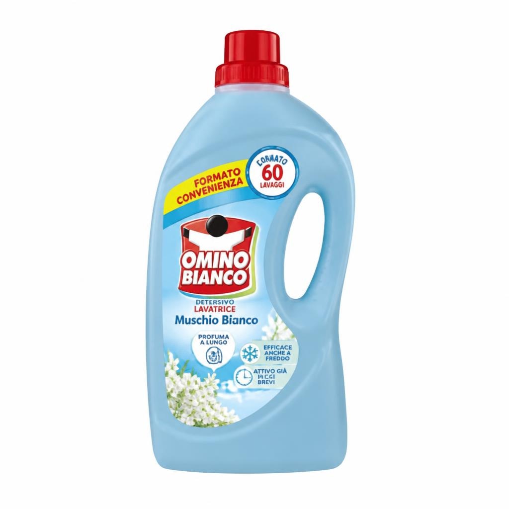 OMINO BIANCO detersivo lavatrice 2,4 l in offerta da Lidl