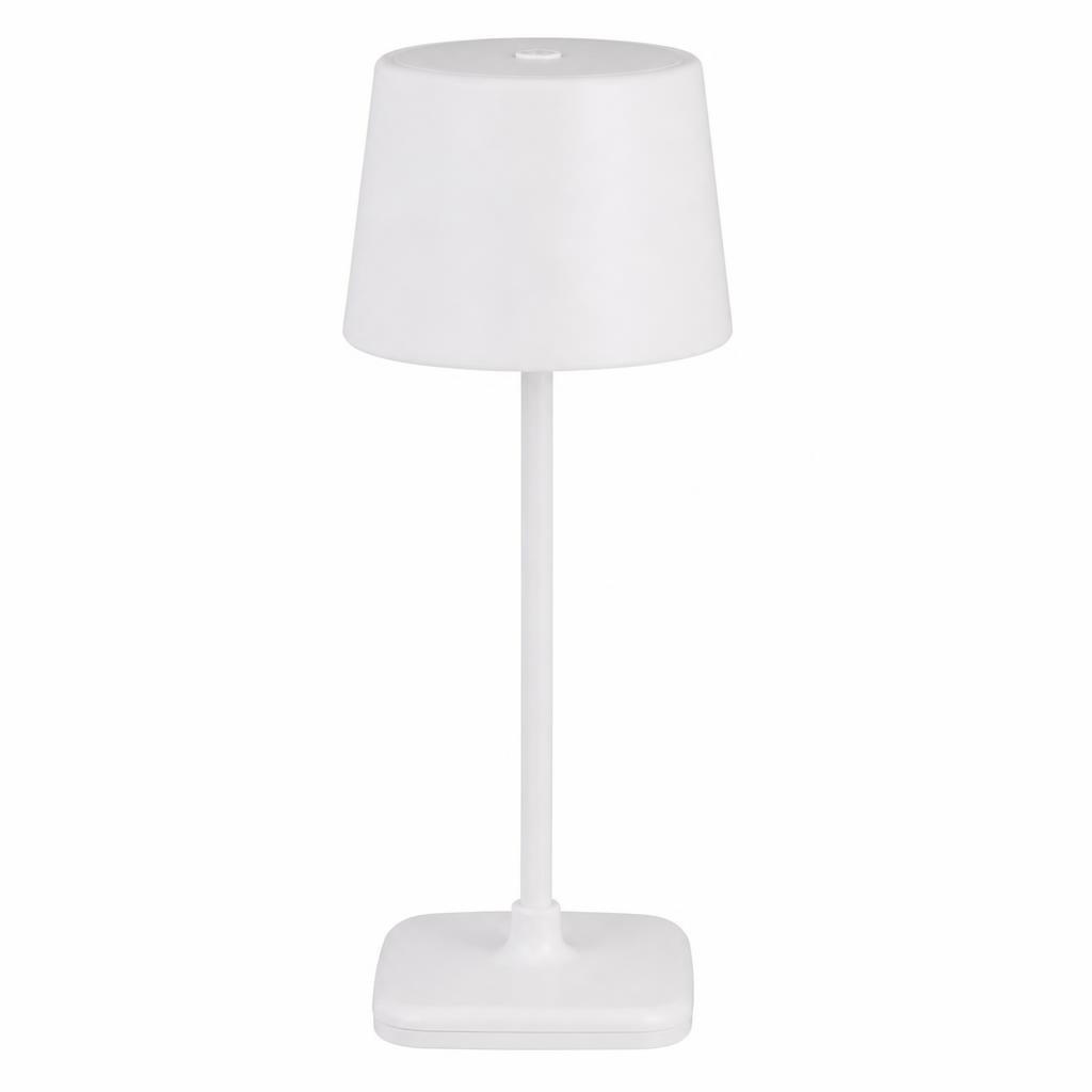 Lampada da tavolo ricaricabile in metallo in offerta da Il Gigante