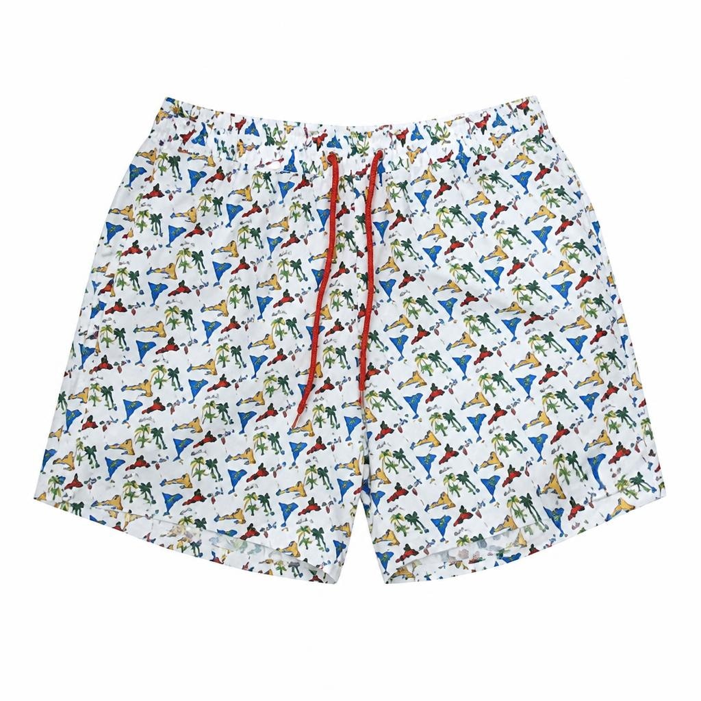 Short mare uomo stampato Nazareno Gabrielli - Offerta nel negozio Bennet