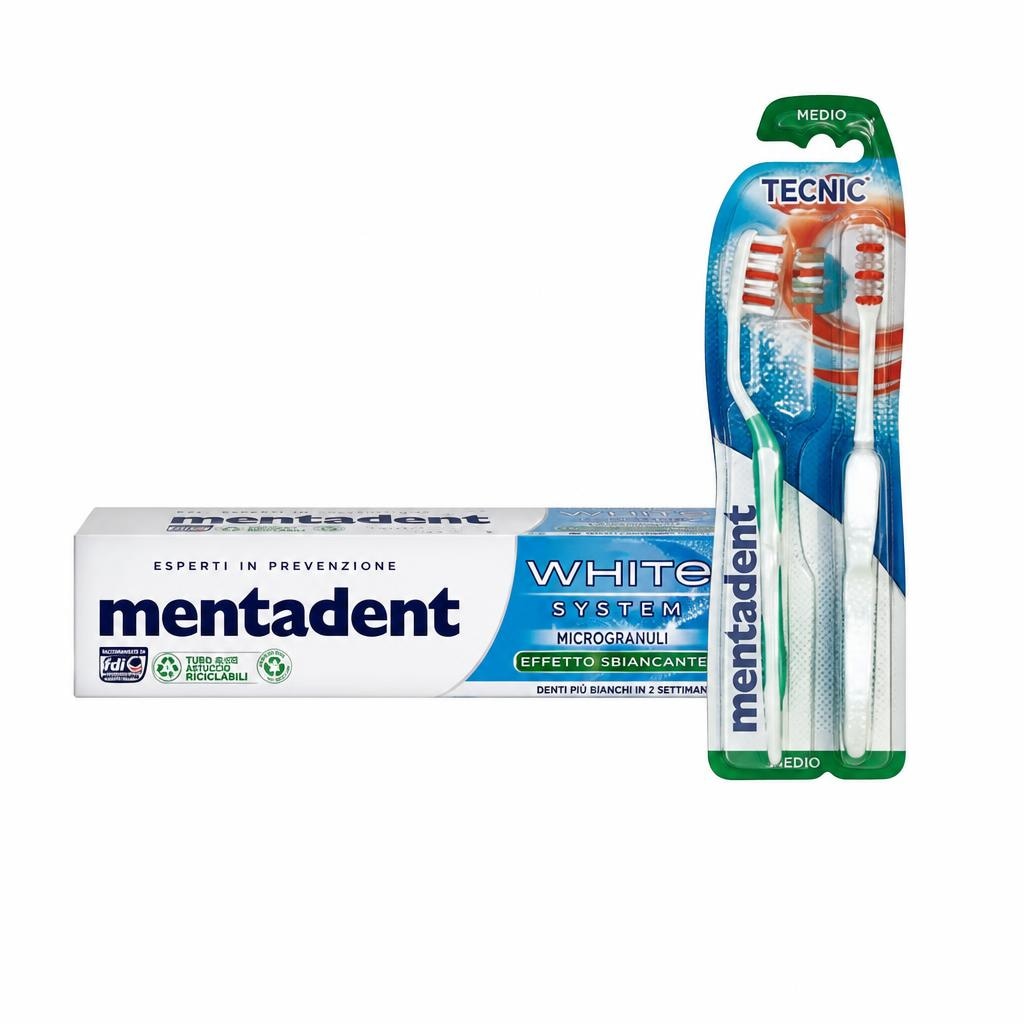 Mentadent dentifricio o spazzolino Tecnic 125 ml o 2 pezzi in offerta da Esselunga