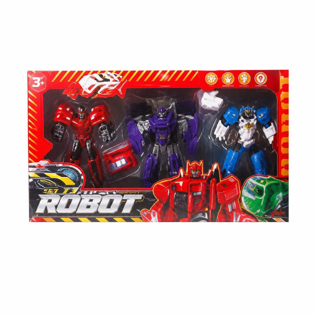 Set Robot 3 pezzi in offerta da MD