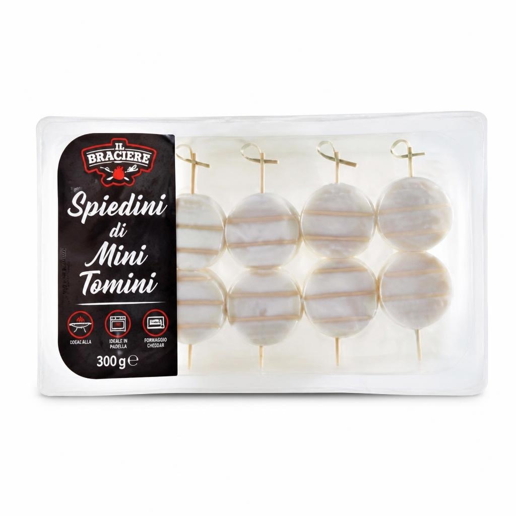Il Braciere spiedini di mini tomini 300 g in offerta da Eurospin