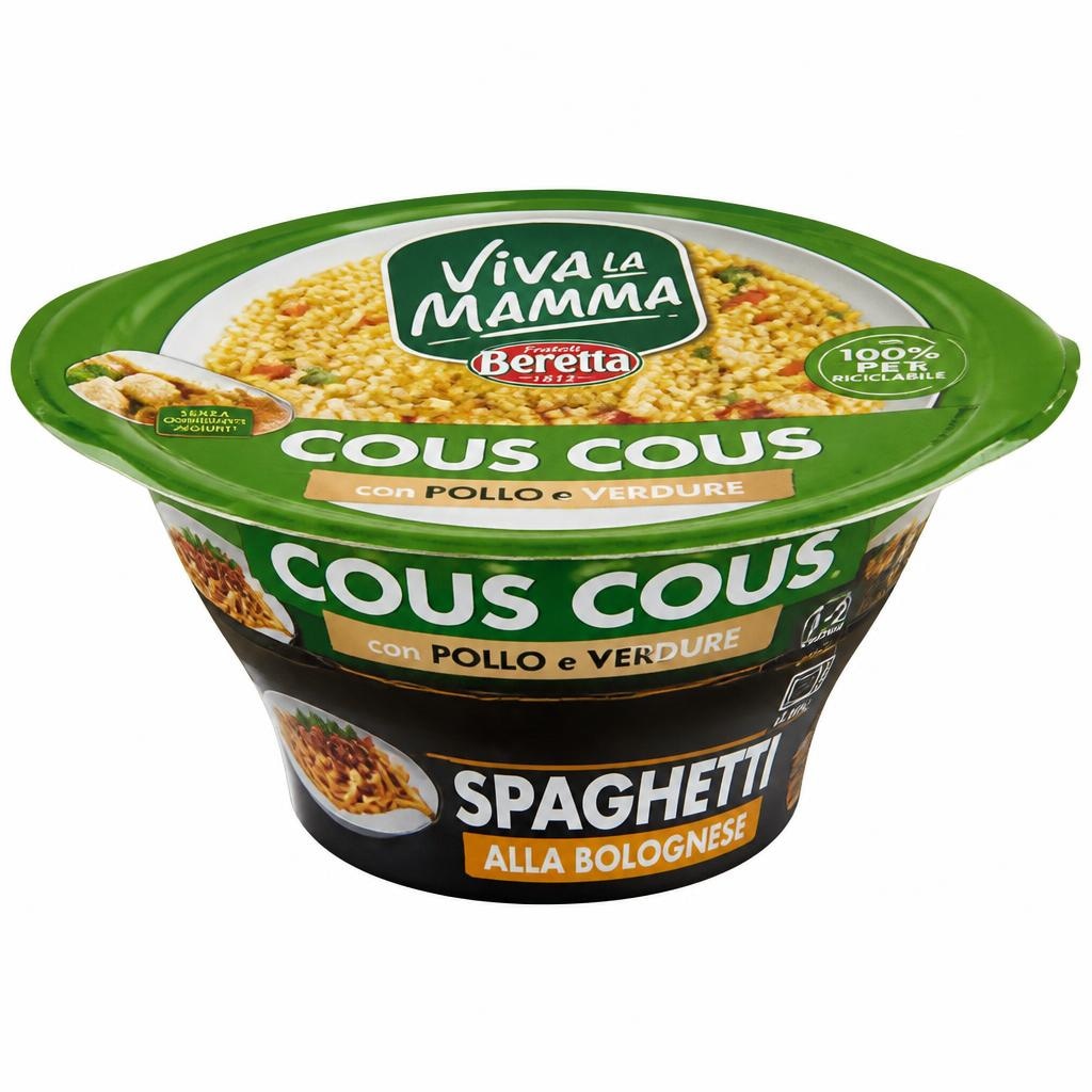 Fratelli Beretta primi piatti in ciotola Viva la Mamma gusti assortiti 200 g / 220 g in offerta da Iper La grande i
