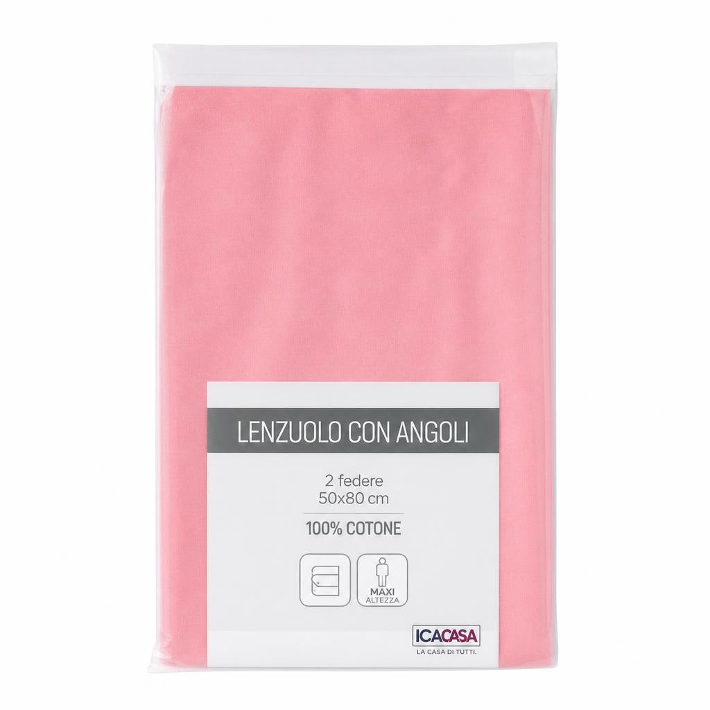Linea Letto Jersey Casa 2 federe 2 pz in offerta da Bennet
