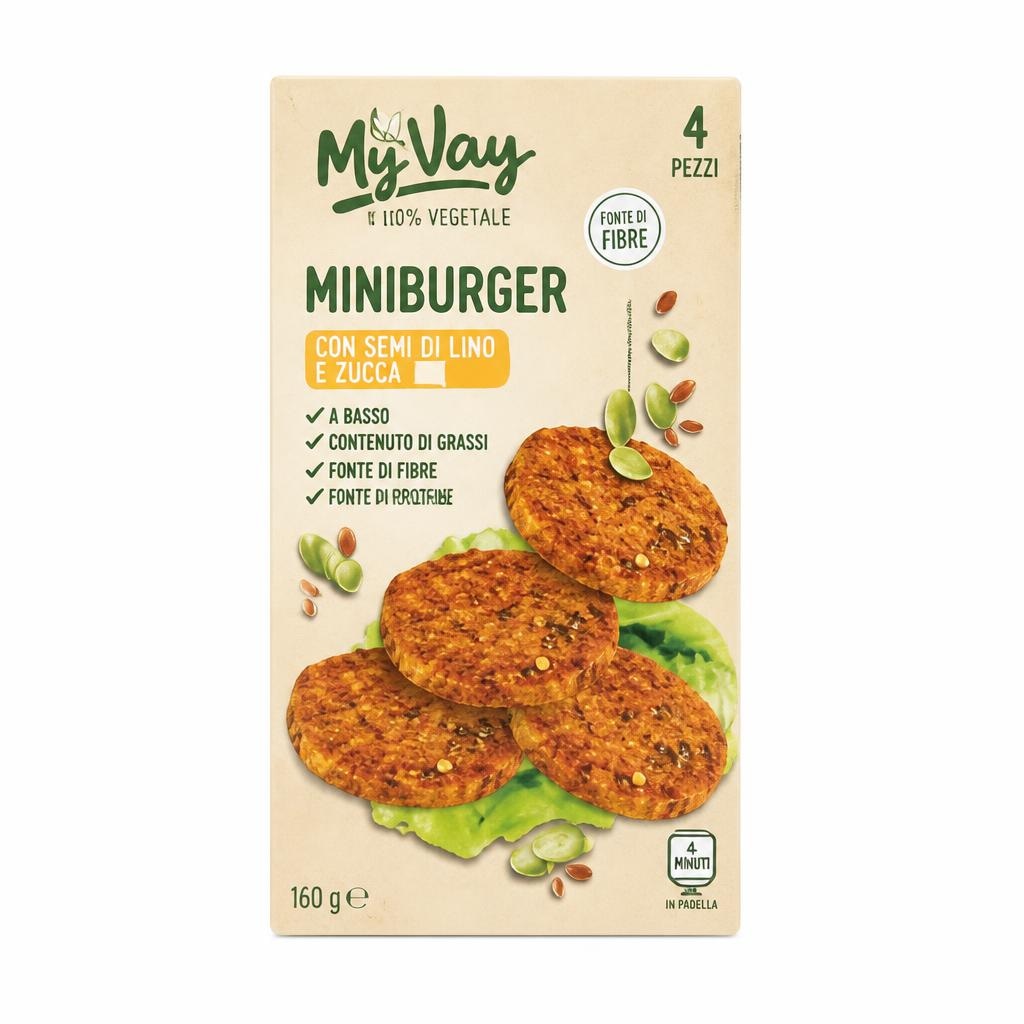 My Vay Mini Burger Vegani 160 g - Offerta nel negozio ALDI