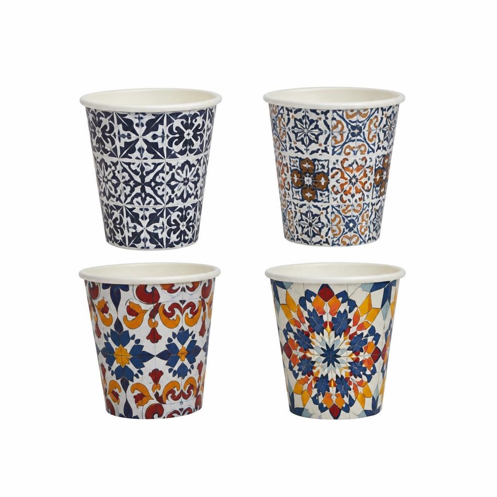Bicchieri in Carta 210 cc - 50 pezzi in offerta da Happy Casa