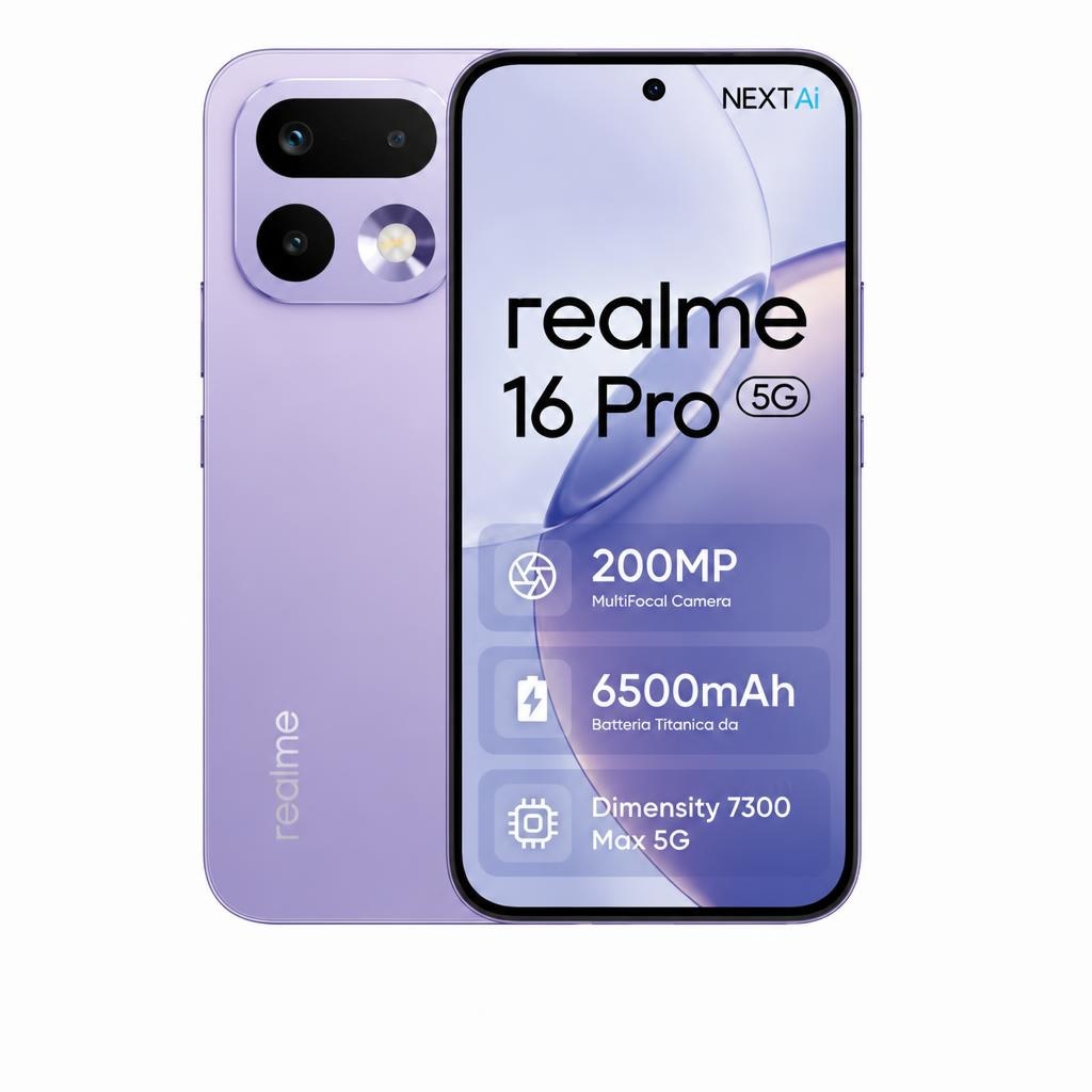 Realme 16 Pro 8 + 512 GB - Offerta nel negozio Comet