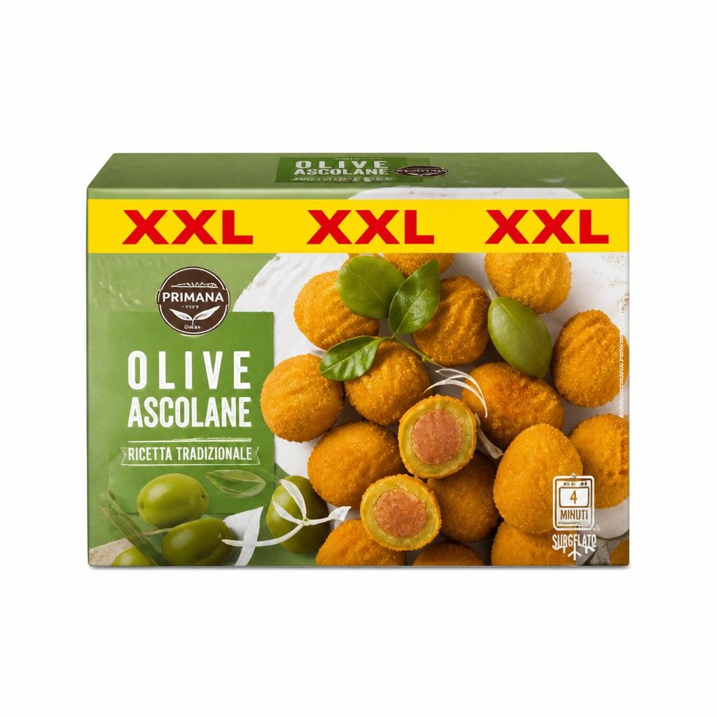 Olive Ascolane XXL 400 g Primana in offerta da ALDI
