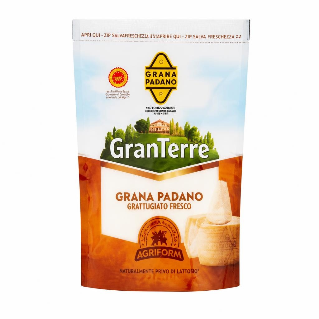 Grana Padano DOP grattugiato Agriform 100 g in offerta da Bennet